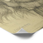 長毛植物 ポスター (角)