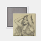 長毛植物 マグネット (正面/裏面)