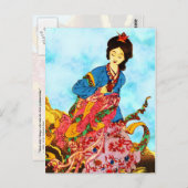 長江月女神 ポストカード (正面/裏面)