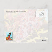 長江月女神 ポストカード (裏面)