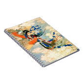 長江飛んでいる月 ノートブック (右側)