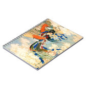 長江飛んでいる月 ノートブック (左側)