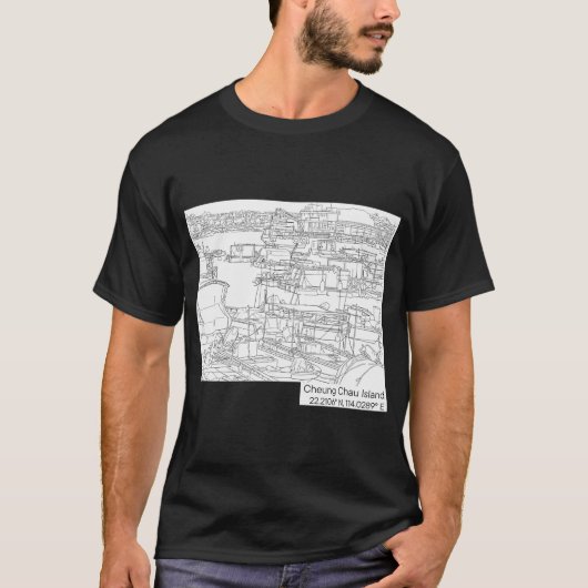 長洲島 Tシャツ (正面)