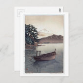 長浜海岸の富士長浜ビーチ富士からの眺め ポストカード (正面/裏面)