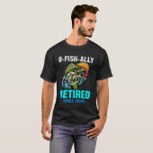 長生きして釣りを Tシャツ (正面フル)