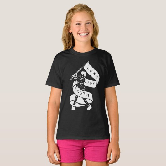 長生きの真実 Tシャツ (正面フル)