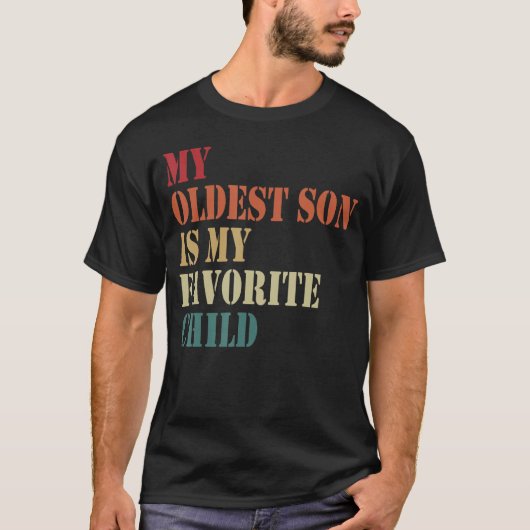 長男は子お気に入りの父の日 Tシャツ (正面)
