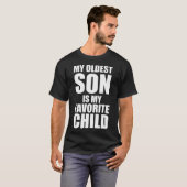 長男は私の一番好きな子供 Tシャツ (正面フル)