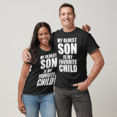 長男は私の一番好きな子供 Tシャツ (ユニセックス)