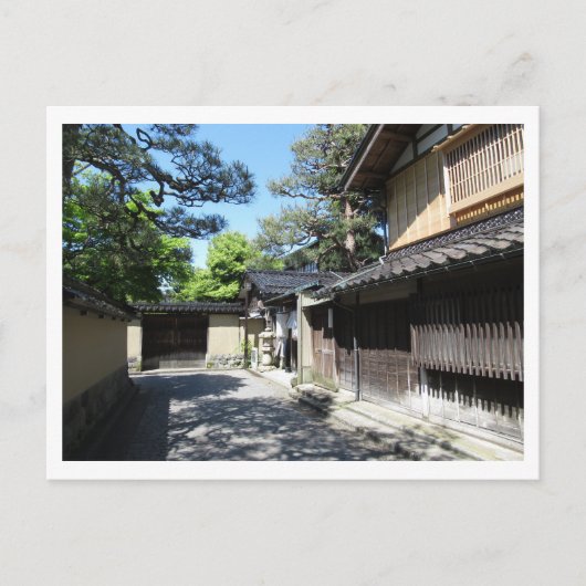 長町武士地区：金沢 ポストカード (正面)