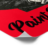 長絵を描く繁栄したポスター ポスター (角)