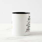 長老さんありがとう ツートーンマグカップ (中央)