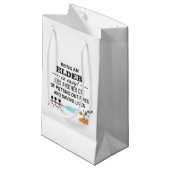 長老さん、ありがとう！ スモールペーパーバッグ (正面アングル)