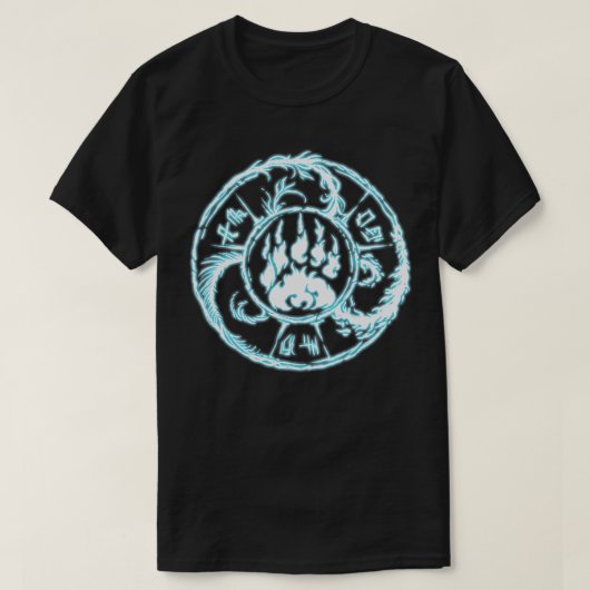 長老のスクロール長 Tシャツ (デザイン正面)