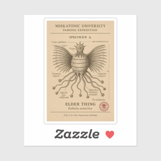 長老の事物標本 – Pabodie Expendation, Miskato シール (シート)