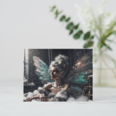 長老の妖精がお風呂に飽き ポストカード (スタンド正面)