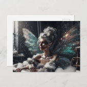 長老の妖精がお風呂に飽き ポストカード (正面/裏面)