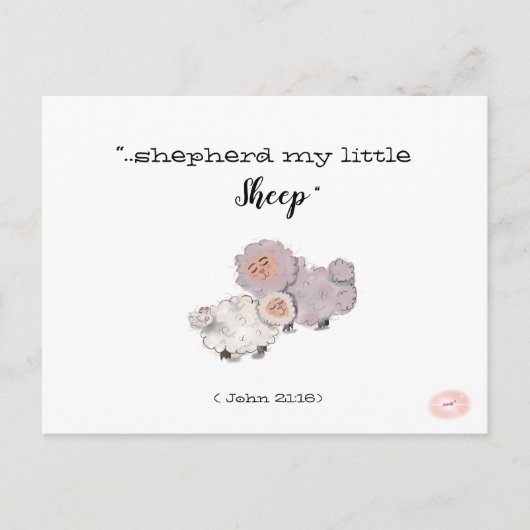 長老グリーティングカード ポストカード (正面)