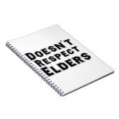 長老ノートブックを尊重しない ノートブック (右側)