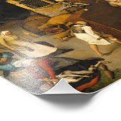 長老ピエテル・ブルーゲル – オランダ語の諺 フォトプリント            (角)