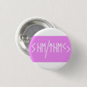 長老フターク彼女/彼らは発音 缶バッジ (正面&裏面)