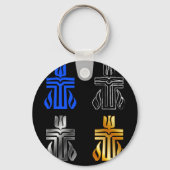 長老主義宗教の象徴 キーホルダー (正面)