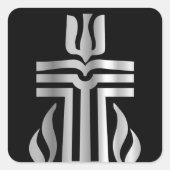 長老主義宗教の象徴 スクエアシール (正面)