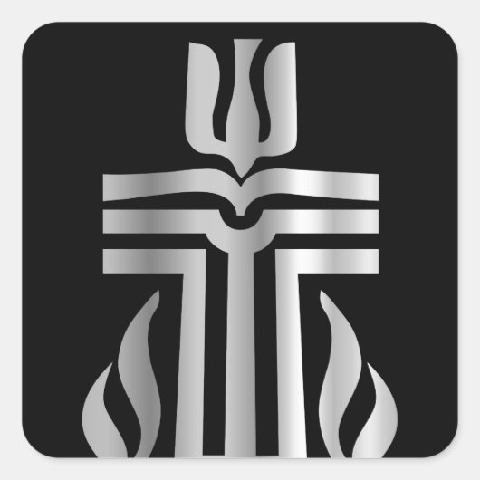 長老主義宗教の象徴 スクエアシール (正面)