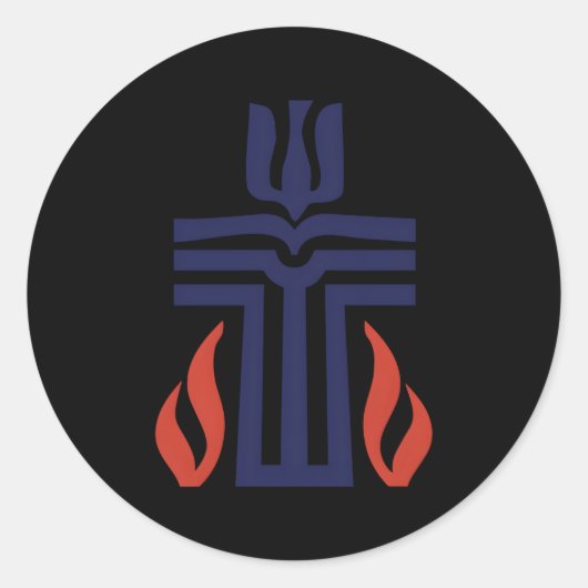 長老教会クロスシール ラウンドシール (正面)