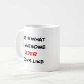 長老素晴らし コーヒーマグカップ (正面左)