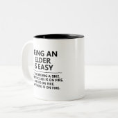 長老Jwへの贈り物、長老Jwへの贈り物 ツートーンマグカップ (正面左)