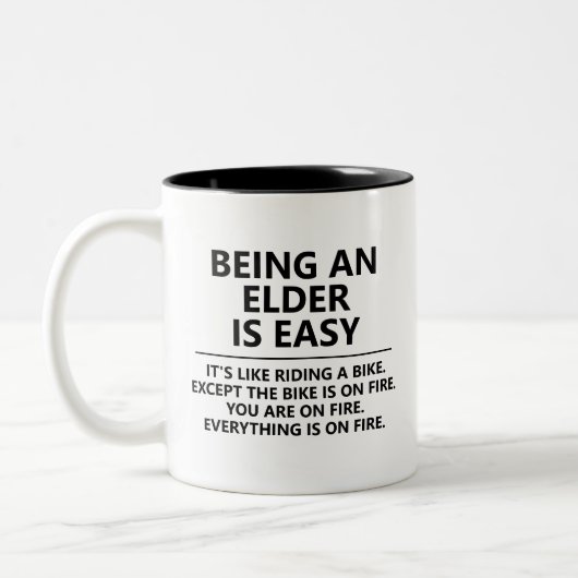 長老Jwへの贈り物、長老Jwへの贈り物 ツートーンマグカップ (左)