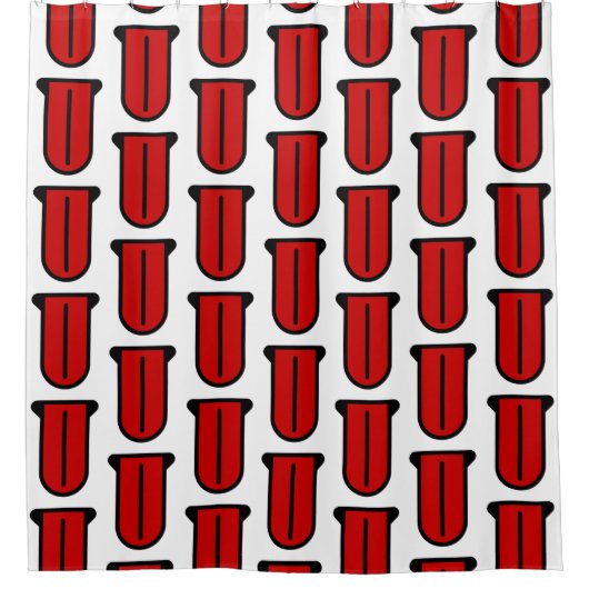 長舌👅 シャワーカーテン (正面)