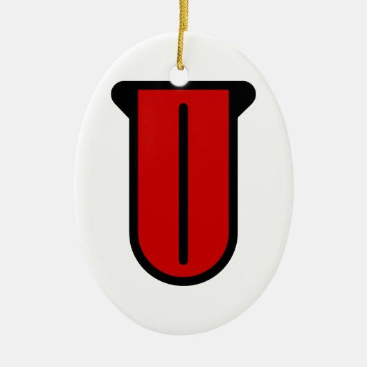 長舌👅 セラミックオーナメント (正面)