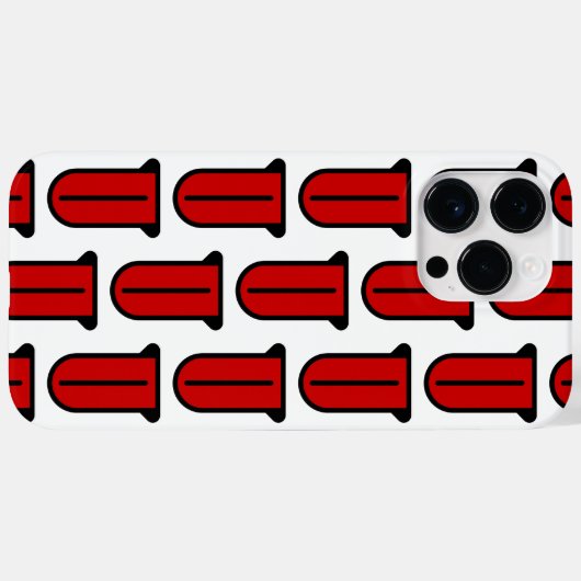 長舌👅 Case-Mate iPhoneケース (裏面 (横))