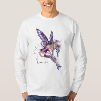 長袖の妖精のワイシャツ Tシャツ