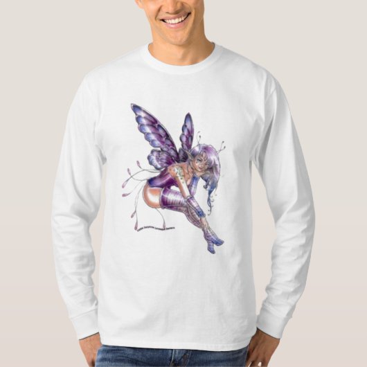 長袖の妖精のワイシャツ Tシャツ (正面)
