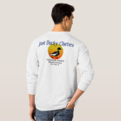 長袖の無謀な監視 Tシャツ (裏面フル)