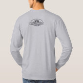 長袖の野性生物のTシャツ Tシャツ (裏面)