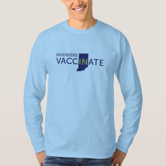 長袖のRaglanのクラスHVのロゴのワイシャツ Tシャツ (正面)