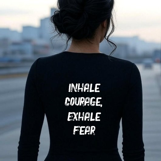 長袖やる気を起こさせるTシャツ Tシャツ