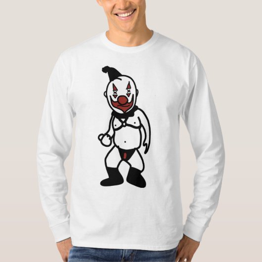 長袖ボクシーT型 Tシャツ (正面)