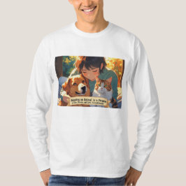 長袖ユニセックスシャツ Tシャツ