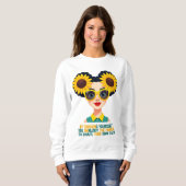 長袖感動的スウェットシャツ スウェットシャツ (正面フル)