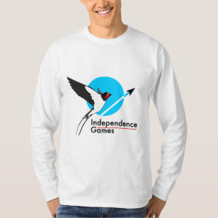 長袖独立ゲームシャツ Tシャツ
