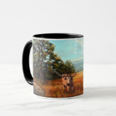 長角牛のマグ マグカップ (正面左)