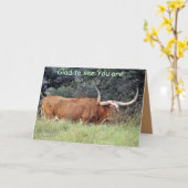 長角牛ギガワットカスタマイズ カード (黄色い花)