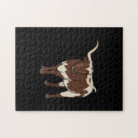 長角牛 ジグソーパズル (横)