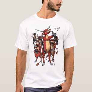 長角牛moo sic tシャツ