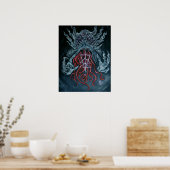 長記号 ポスター (キッチン)